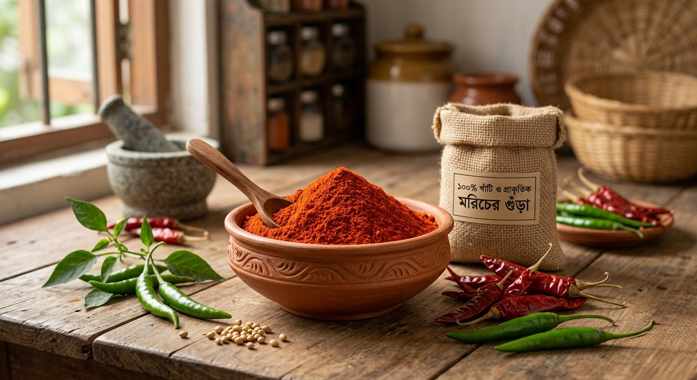 মরিচের গুঁড়া ১ কেজি